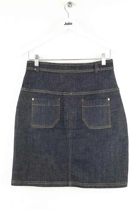 Mini jupe Carven Marine en Coton