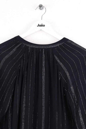 Blouse Leon & Harper Noir en Cachemire