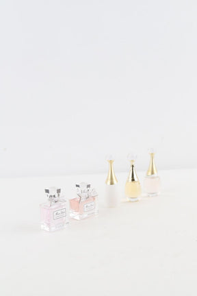 5 parfums miniatures Dior  