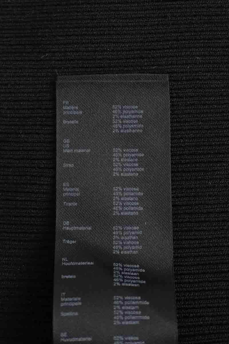 Top sans manche Maje  Noir