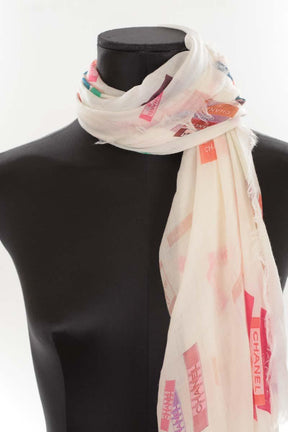 Étoles Chanel  Blanc