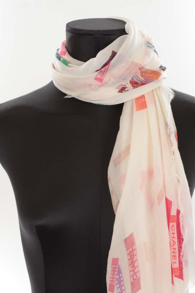 Étoles Chanel  Blanc