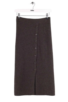 Jupe Ralph Lauren Anthracite en Laine, taille XS - Seconde Main