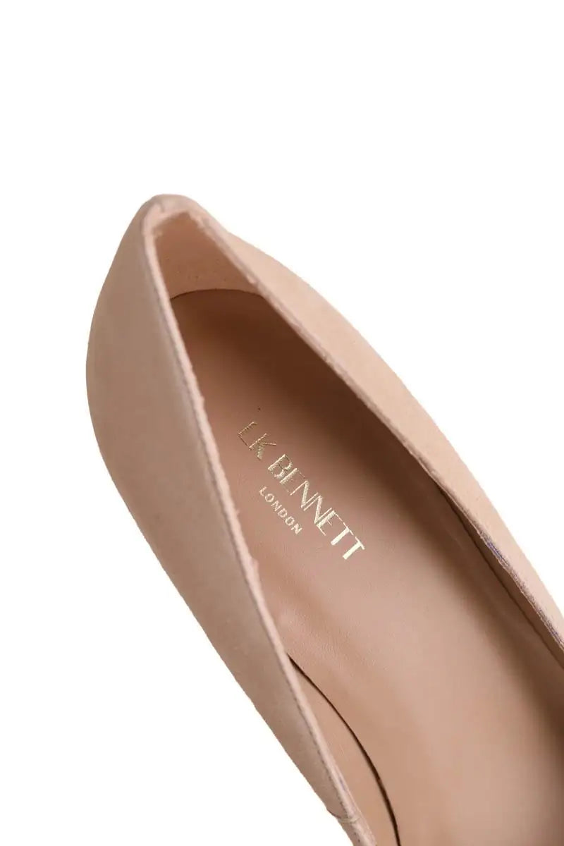 Talons LK Bennett Floret Beige en Daim