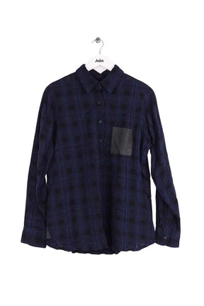 Chemise Maje Bleu en Coton, taille L - Seconde Main