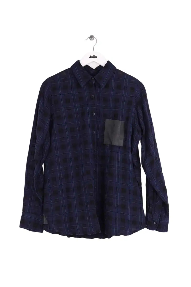 Chemise Maje Bleu en Coton, taille L - Seconde Main