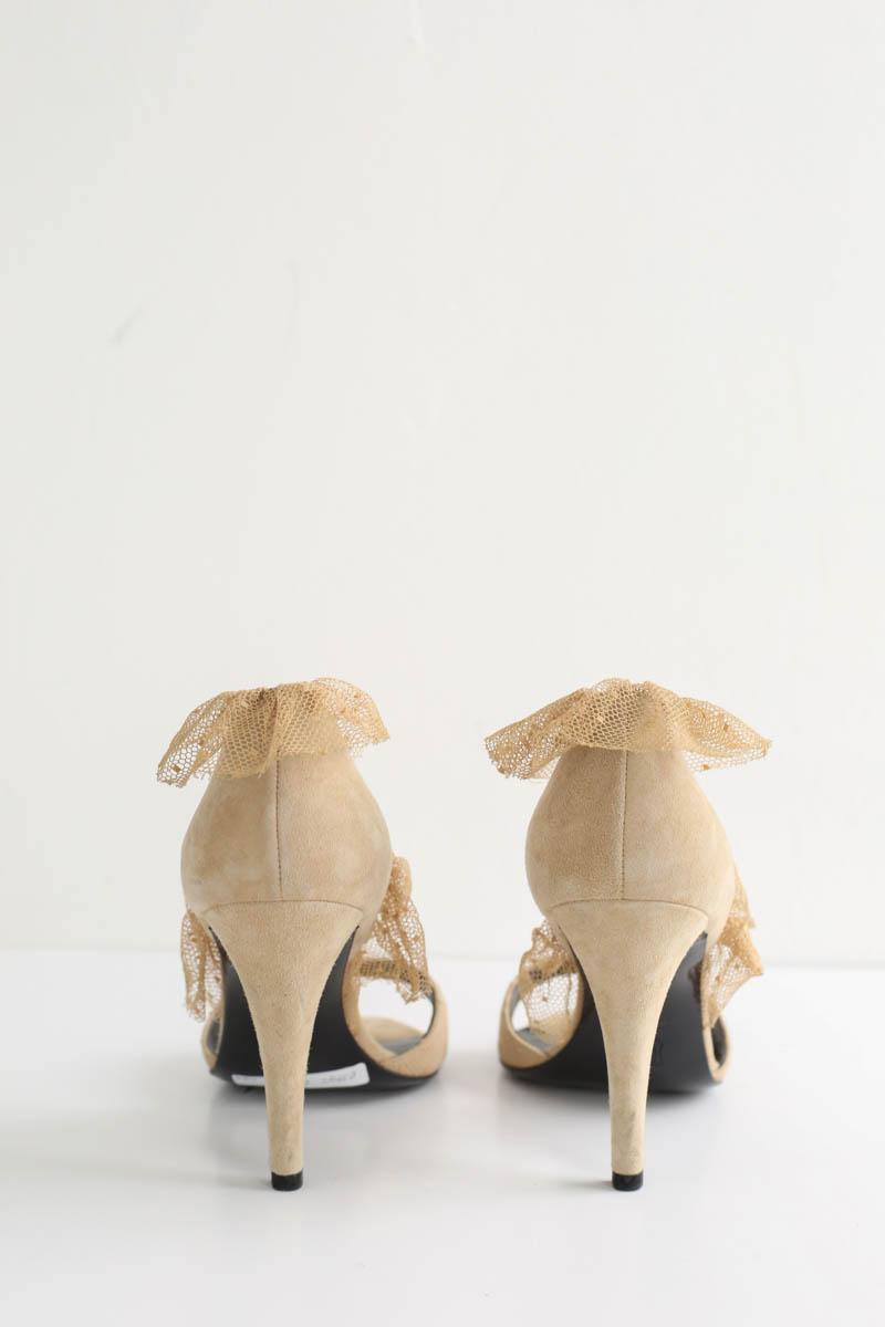Talons Pierre Hardy  Beige