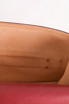 Sac à bandoulière Delvaux Rouge en Cuir