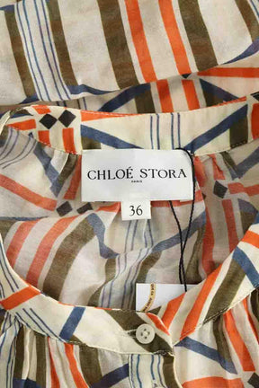 Top Chloé Stora  Multicolore