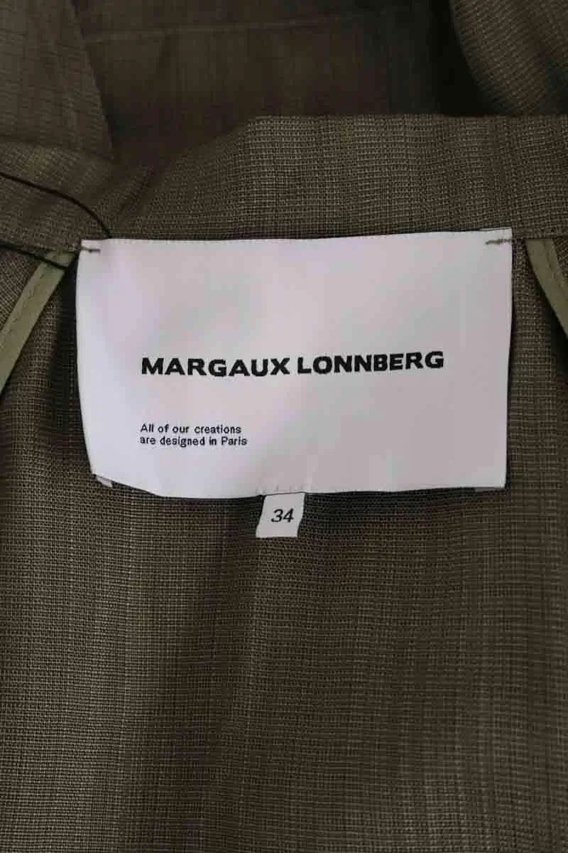 Veste Margaux Lonnberg Kaki en Viscose