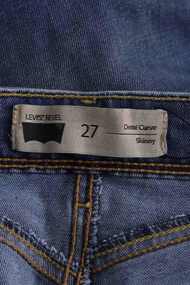 Jean slim Levi's Bleu en Coton