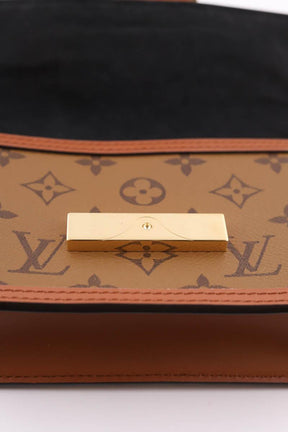 Bandoulière Louis Vuitton Dauphine Mini Marron
