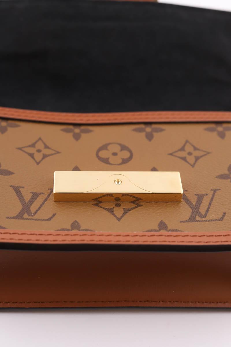 Bandoulière Louis Vuitton Dauphine Mini Marron