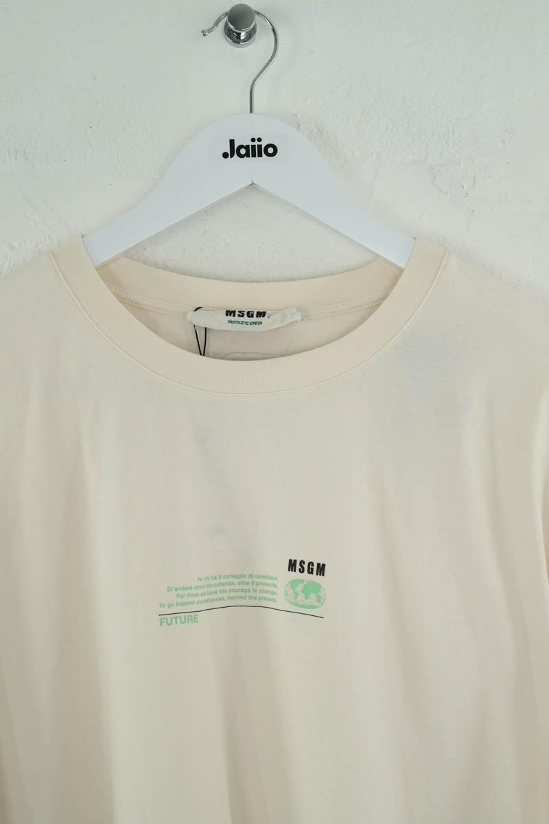 T-shirt MSGM  Blanc