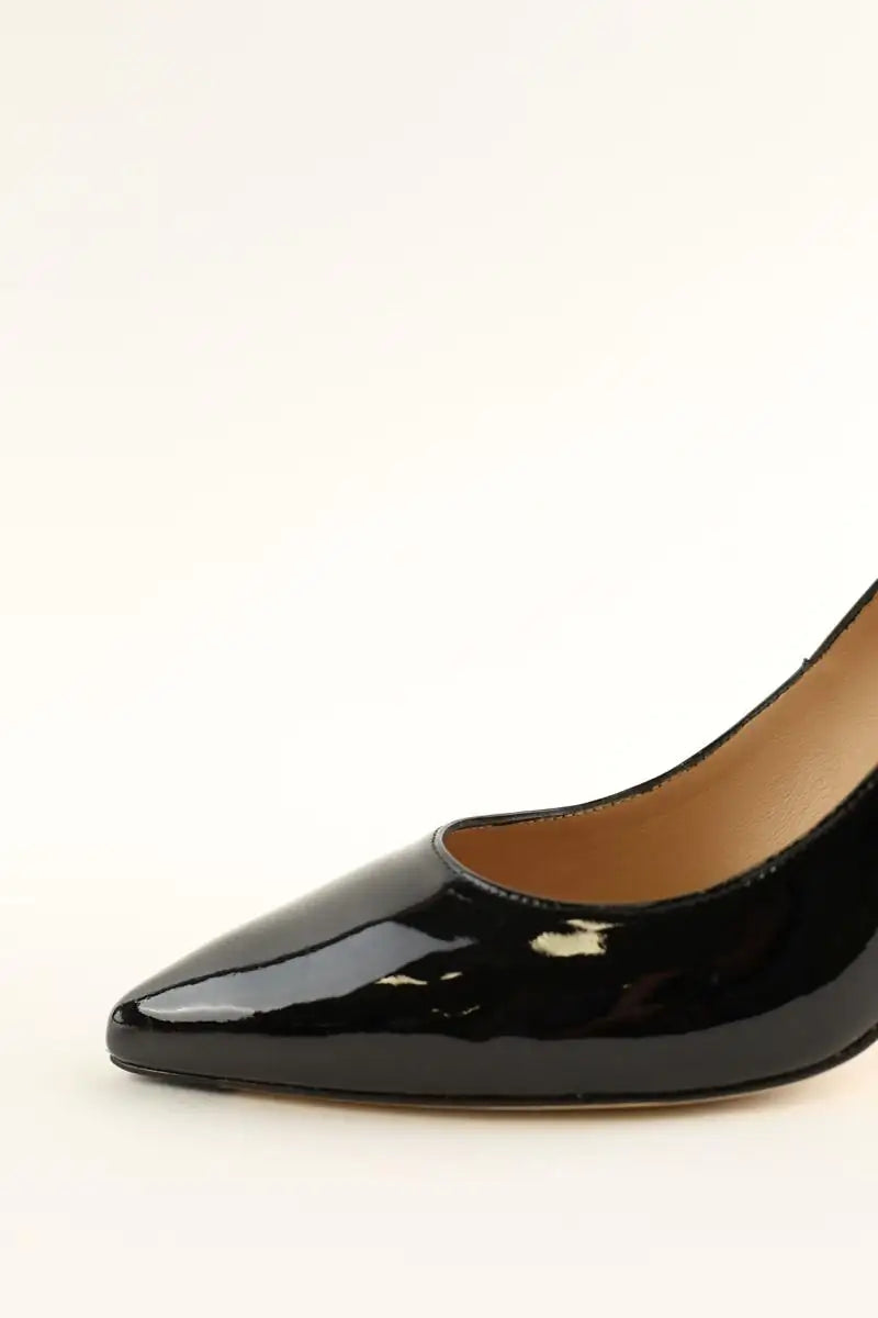 Talons LK Bennett Florete Noir en Cuir verni