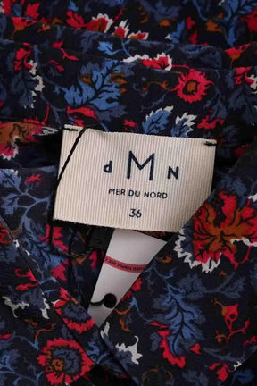Robe DMN Bleu en Soie