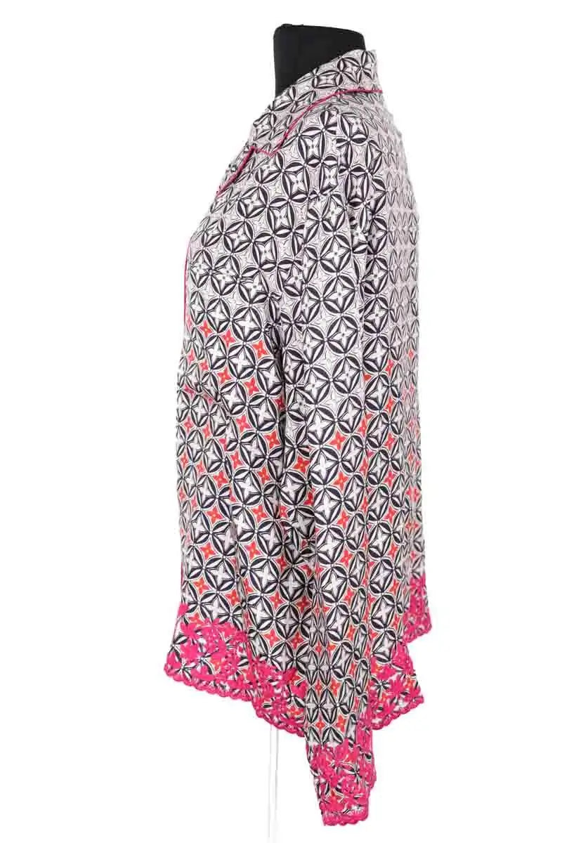 Chemise Louis Vuitton Noir en Soie