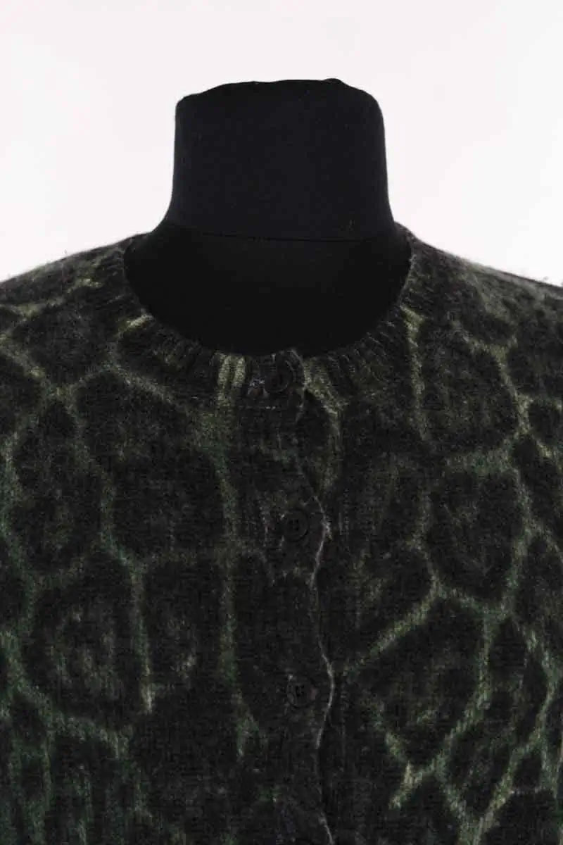 Cardigan Samantha Sung Vert en Cachemire