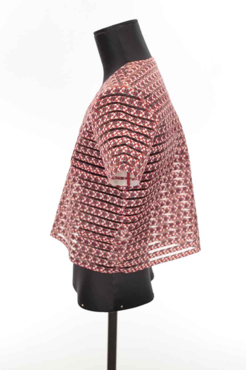 Top Maje  Rouge