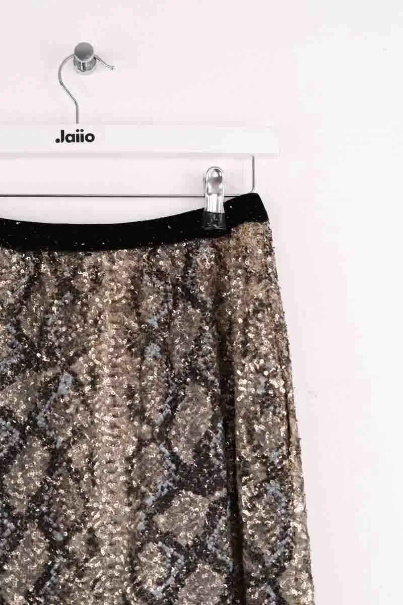Jupe Manoush Argent en Paillettes