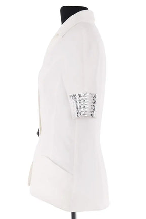Veste Thierry Mugler Blanc en Synthétique