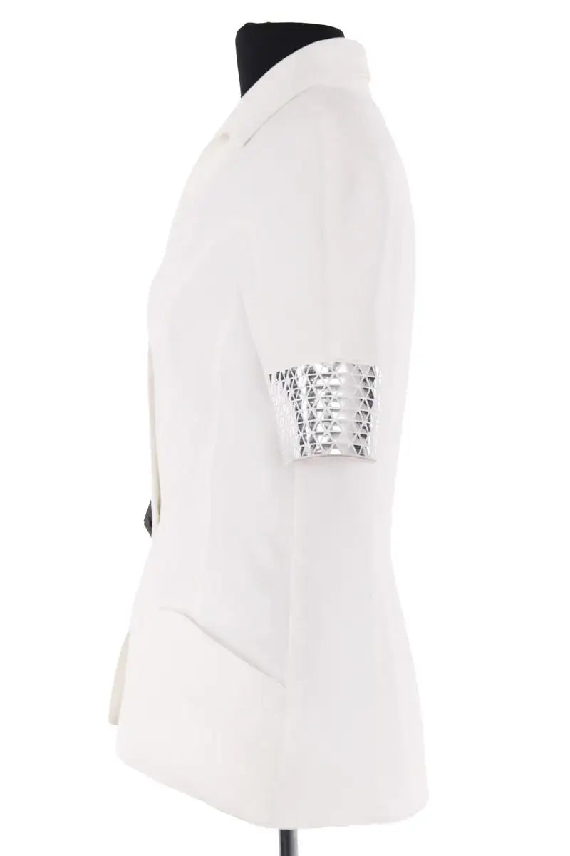 Veste Thierry Mugler Blanc en Synthétique