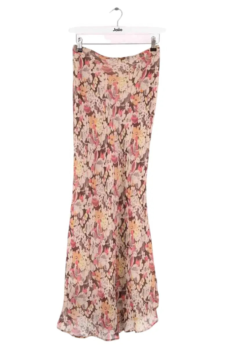 Jupe Ralph Lauren Marron en Viscose, taille XS - Seconde Main