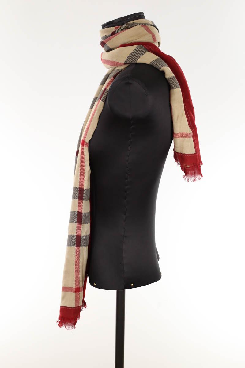 Foulard Burberry  Rouge