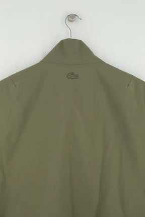 Manteau imperméable Lacoste Kaki en Synthétique