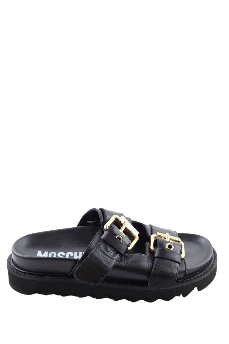 Sandales Moschino  Noir