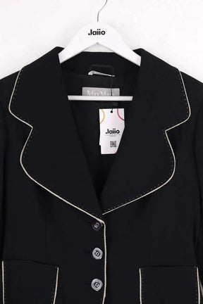 Veste Max Mara Marine en Laine