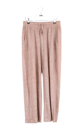 Pantalon droit Notshy Marron en Lin, taille M - Seconde Main