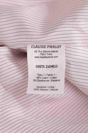 Veste Claudie Pierlot Rouge en Coton