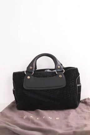 Sac à main Celine C Macadam Boogie  Noir en Daim