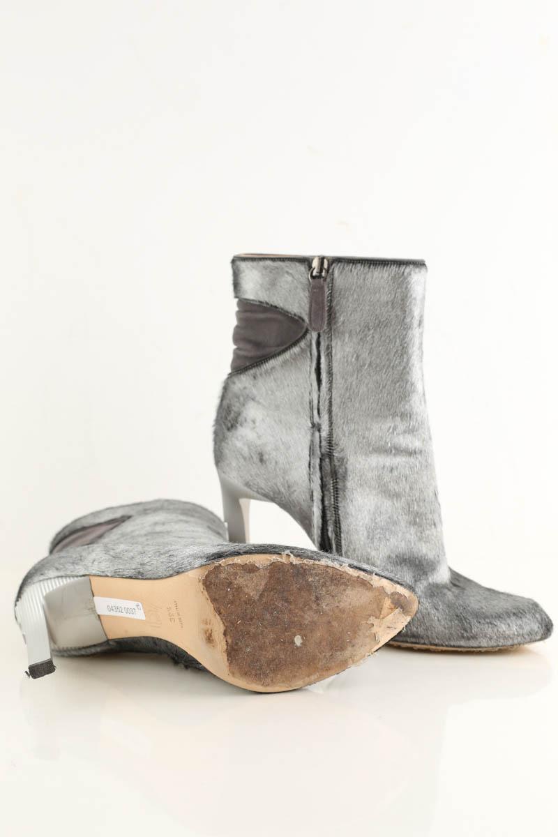 Boots Bettina Vermillon  Gris