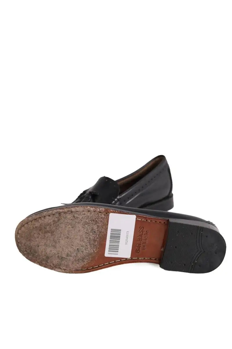 Mocassins GH Bass Noir en Cuir