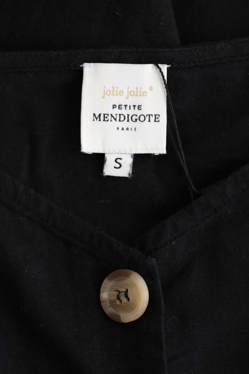 Mi-longueur Petite Mendigote  Noir