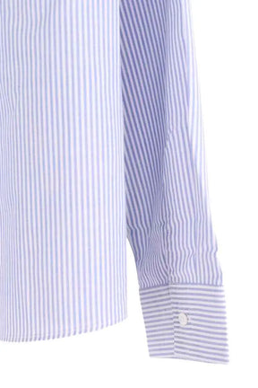 Chemise Sézane Tomboy Bleu en Coton