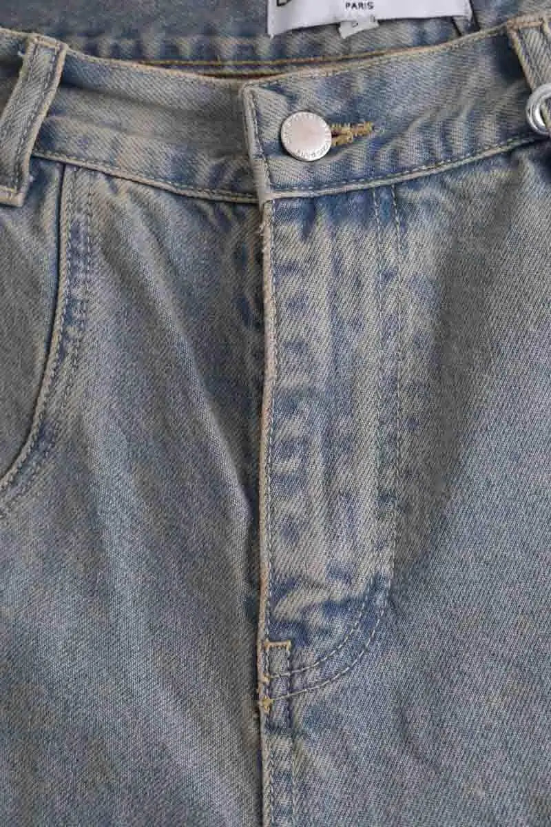 Bermuda Other Brand Bleu en Coton