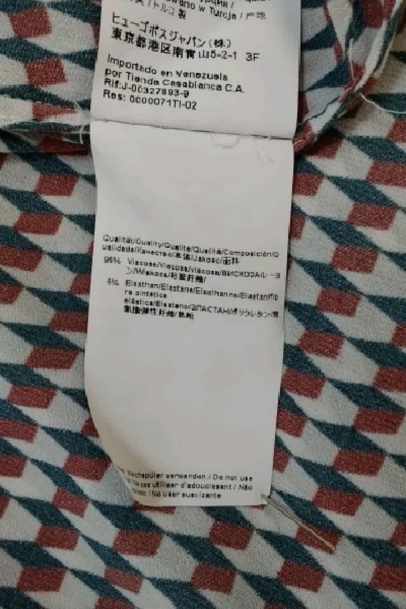 Chemises Hugo Boss  Bordeaux