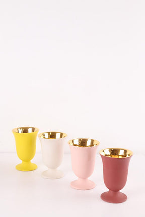 Lot de 4 verres à eau Ricciocaprese  Multicolore