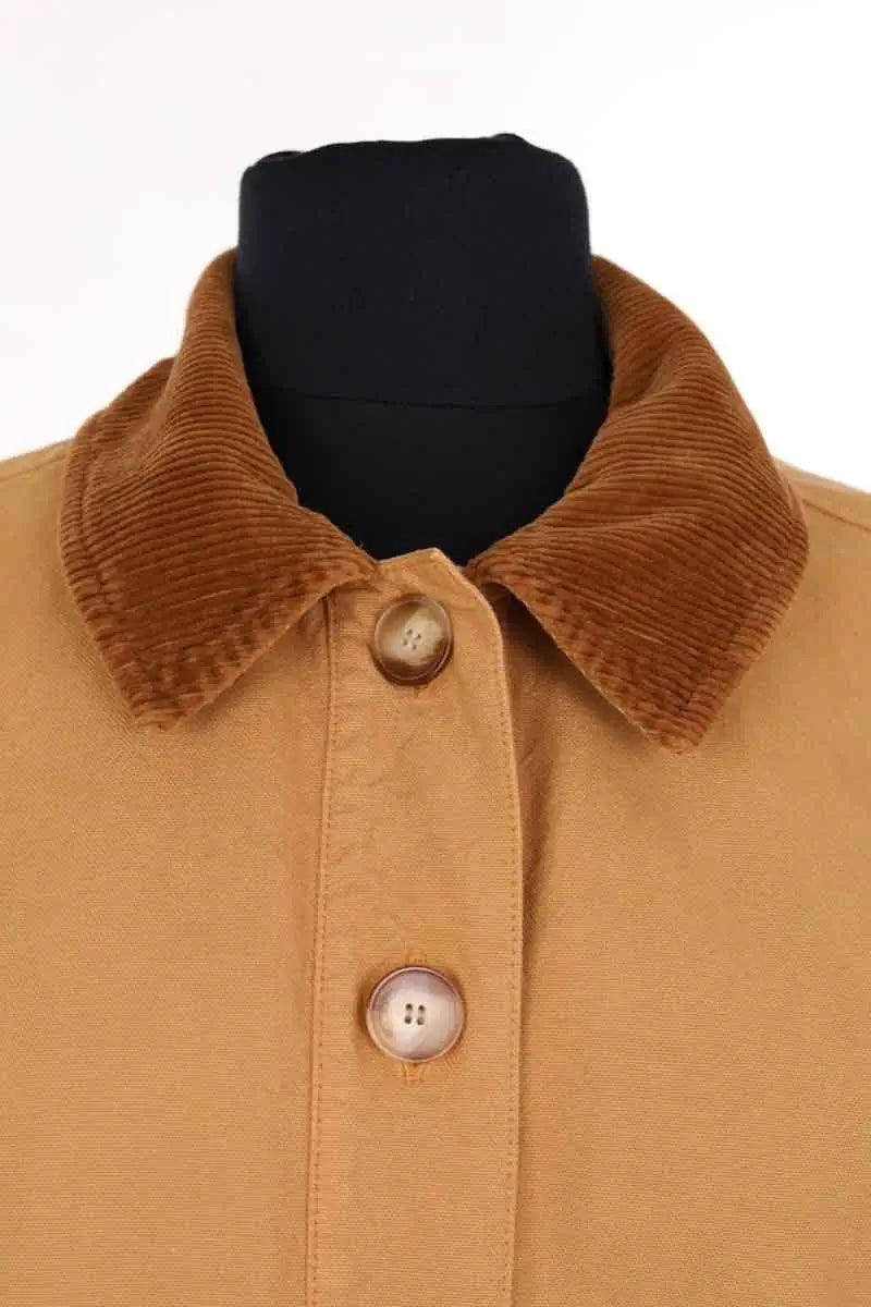 Veste Sézane Camel en Denim