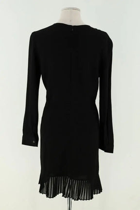 Robe Sandro Noir en Viscose