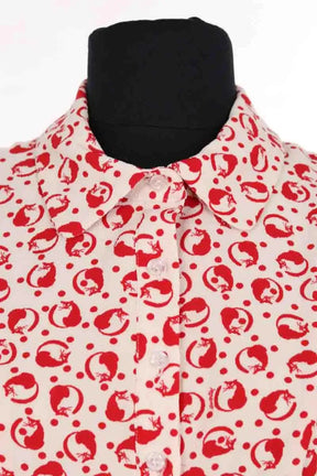 Robe Essentiel Antwerp Rouge en Synthétique