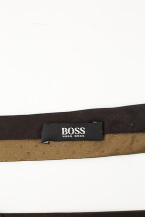 Cravate Boss  Kaki