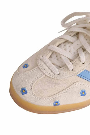 Baskets Adidas Blanc en Daim