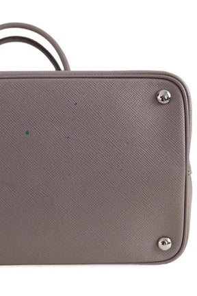 Sac à main Prada Double Gris en Cuir