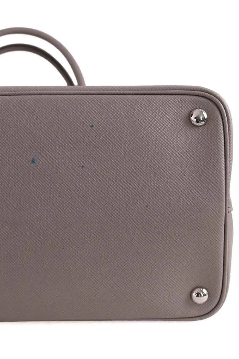 Sac à main Prada Double Gris en Cuir