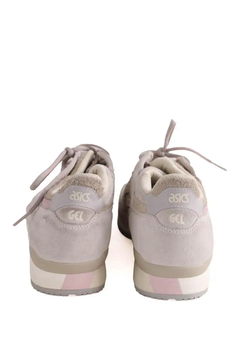 Baskets Asics Ecru en Tissu
