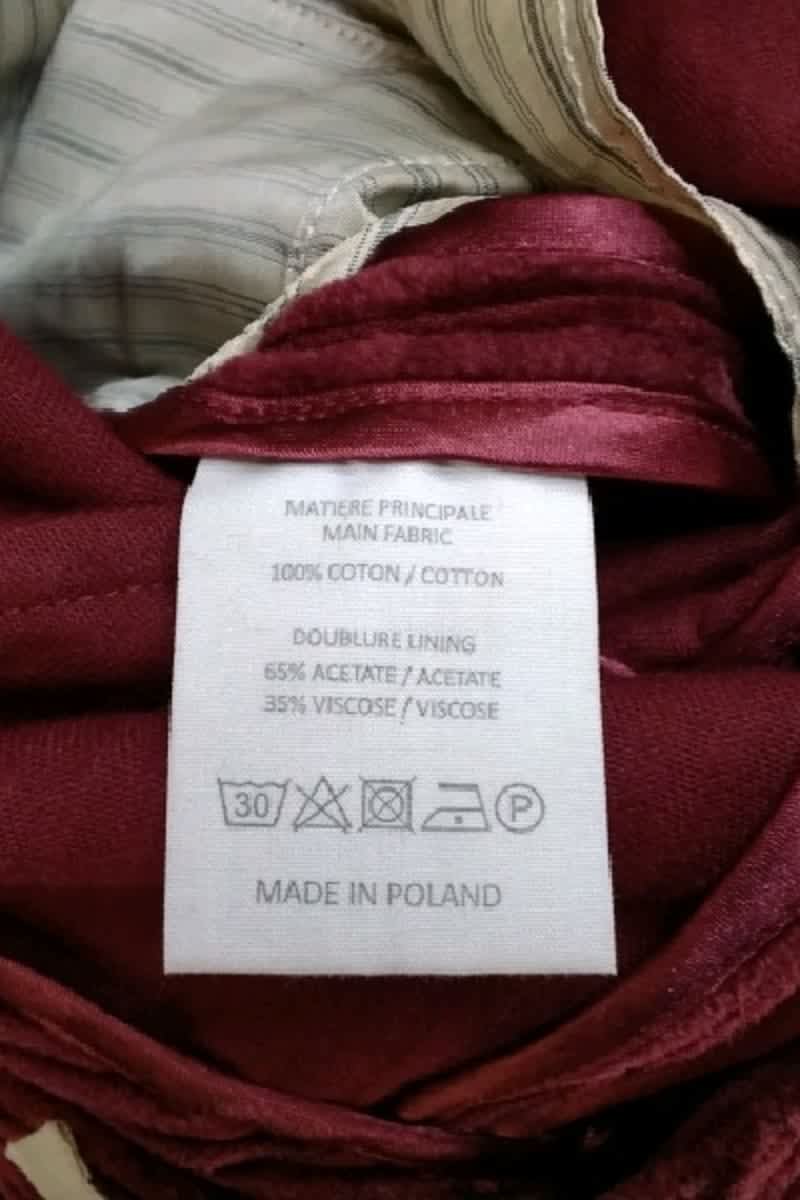 Pantalon droit Vanessa Bruno  Rouge